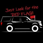 Red Flag Silhouette Drivers Unlimited Drivers Unlimited Red Flag